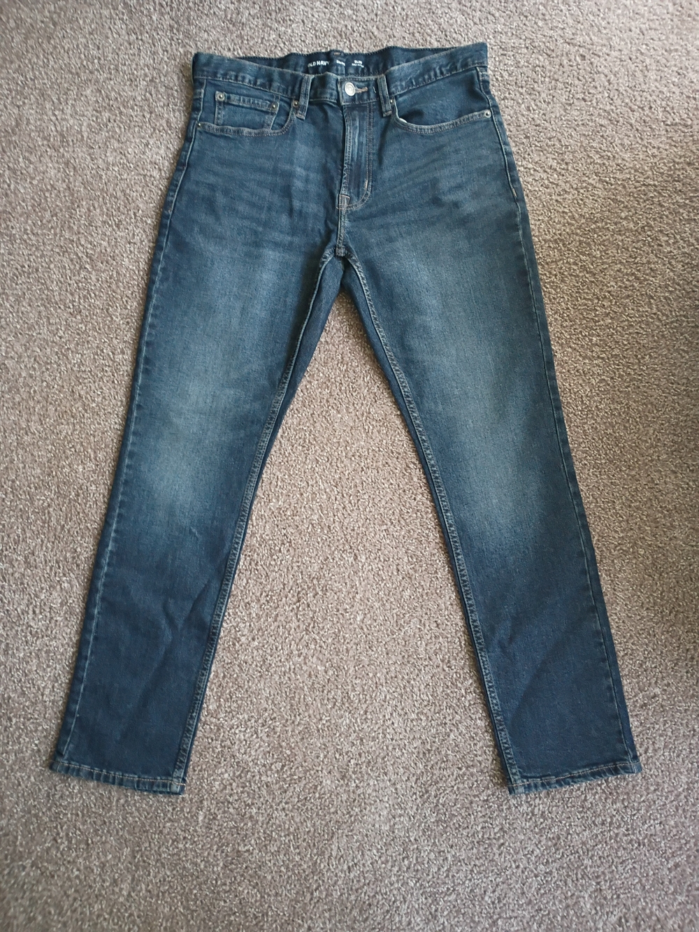 Old Navy Slim Straight Dark Indigo Jeans